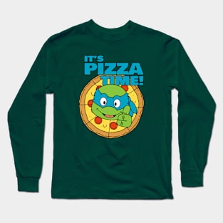 Leonardo Pizza Time Long Sleeve T-Shirt